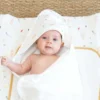 Cape de bain oeko-tex® blanc 70x70 cm