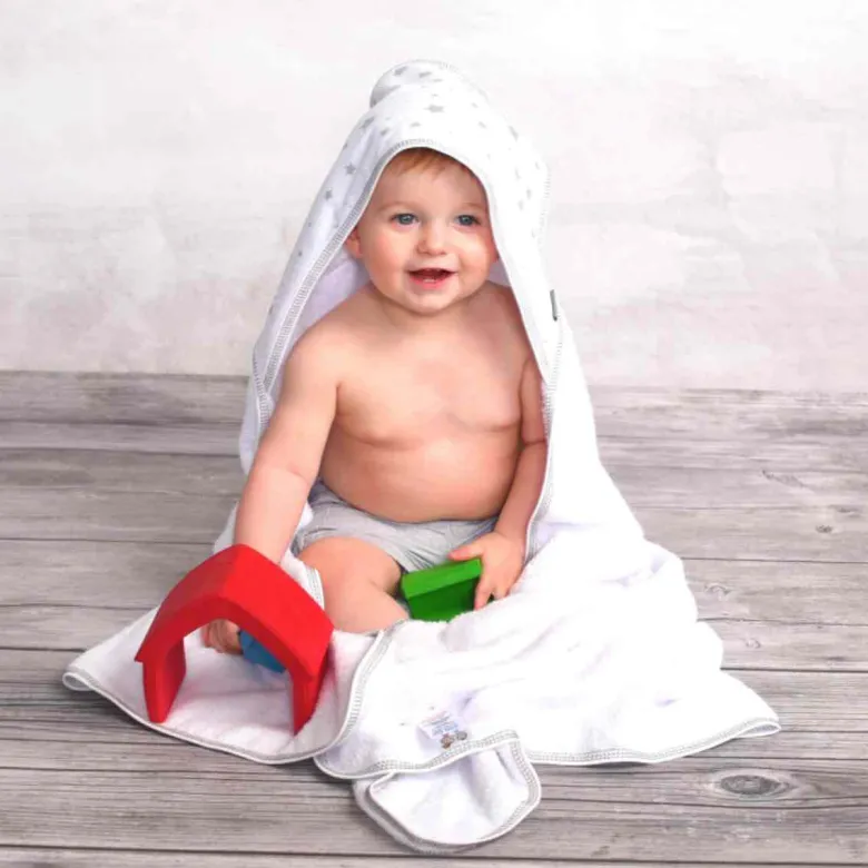 Cape de bain stella coton bambou
