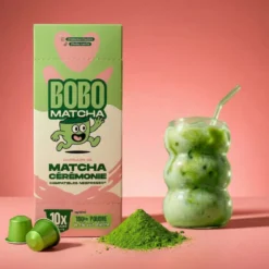10 capsules matcha cérémonie compatibles nespresso - bobo matcha