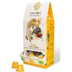 60 capsules nespresso® home compost en café bio d'ethiopie