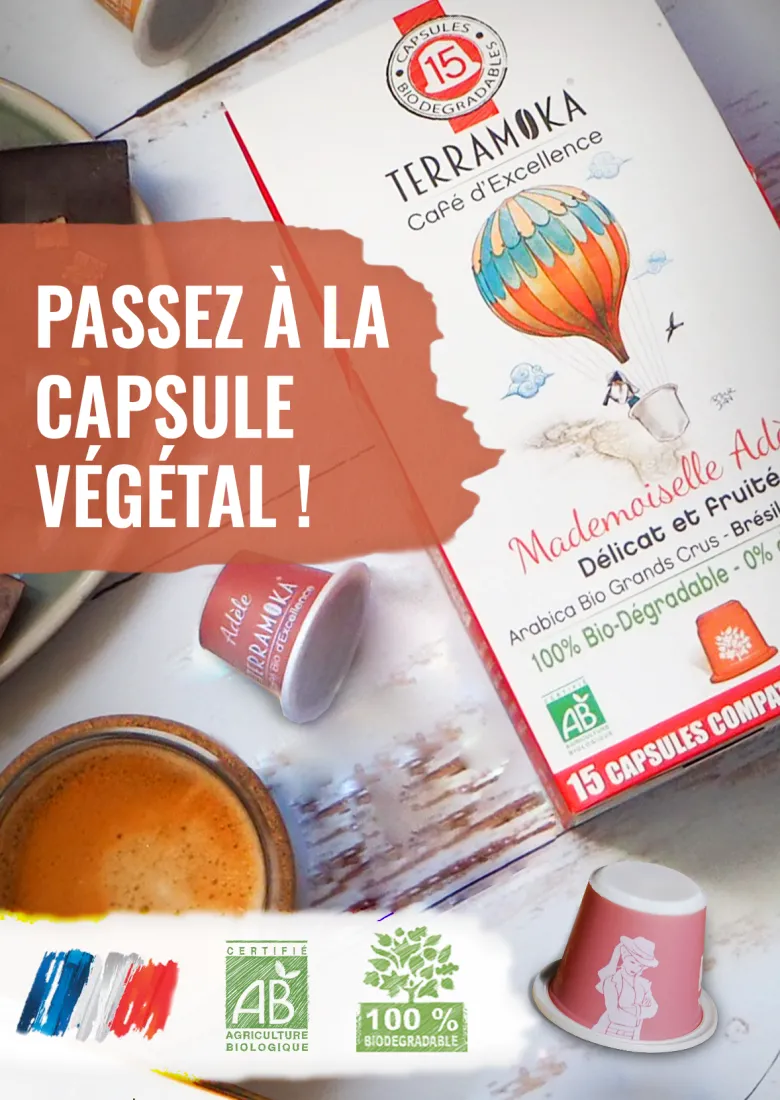 360 capsules nespresso® home compost bio