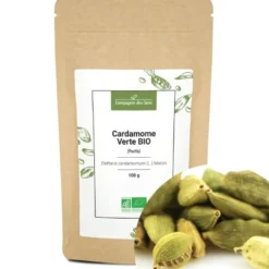 Cardamome verte bio - 100g - fruits entiers
