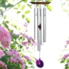 Carillon à vent améthyste