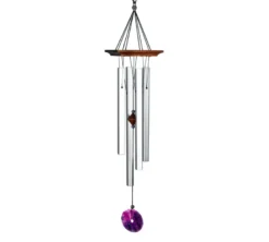 Carillon à vent améthyste