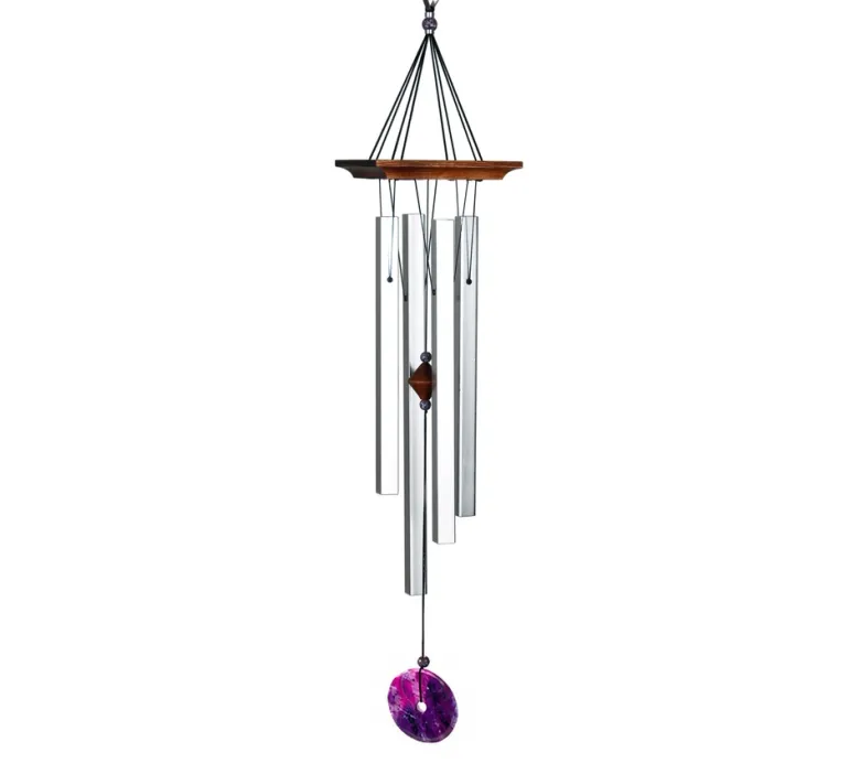 Carillon à vent améthyste