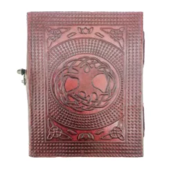 Carnet couverture à crochet cuir hook