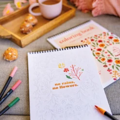Carnet de coloriage a4 - petits bonheurs