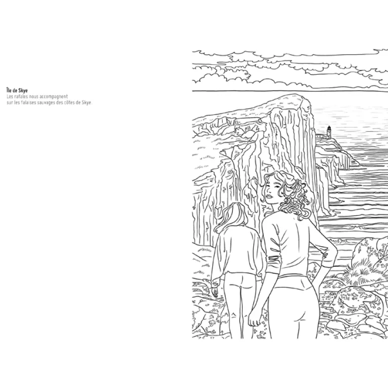 Carnet de voyage coloriages - Road trip