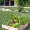 Carre potager design l100 x l95 x h18cm ep19mm