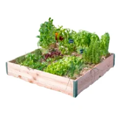Carre potager design l100 x l95 x h18cm ep19mm