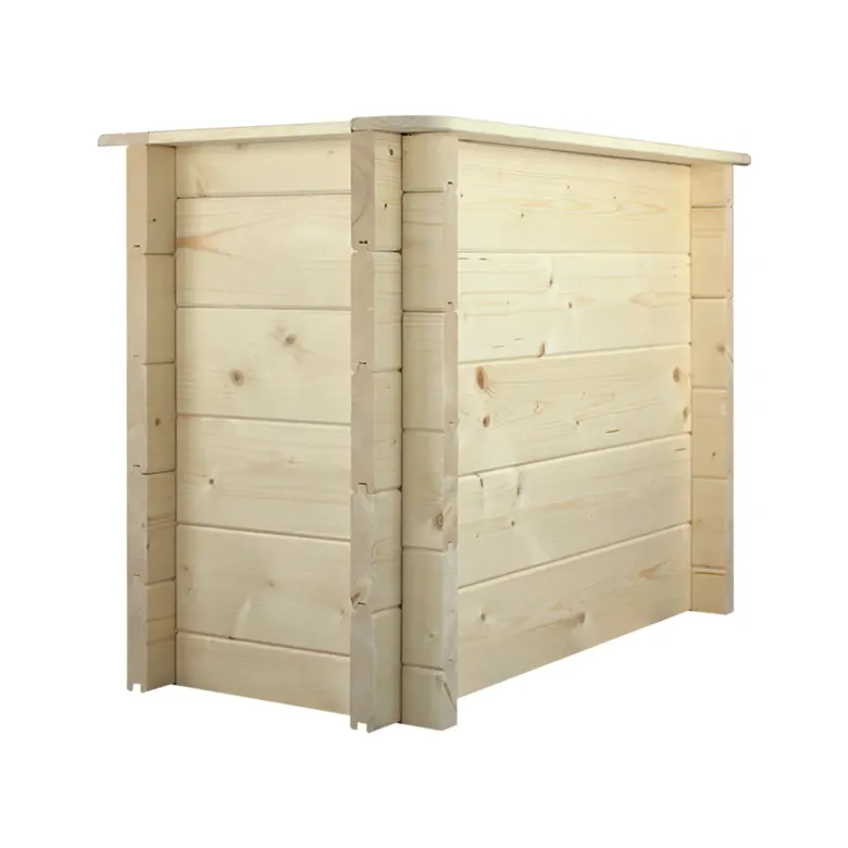 Carre potager exterieur bois - 78x38xh57 cm