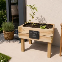 Carré potager bois 26l enfant marguerite