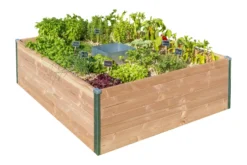 Carré potager bois l120 x l115 x h40
