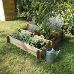 Carré potager en bois 187l angelic
