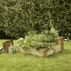 Carré potager en bois 154l angelic
