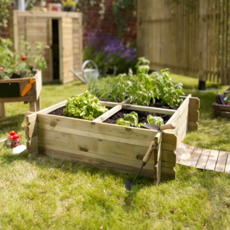 Carré potager en bois 203l basil