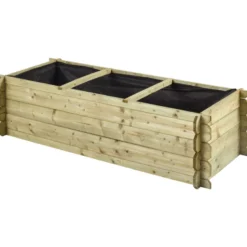 Carré potager en bois 214l - basil