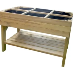 Carré potager en bois 110l paprika