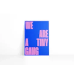 Carte de vœux - tiny gang