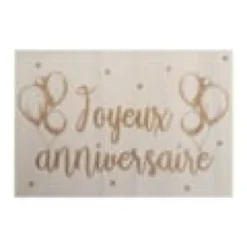 Carte joyeux anniversaire ballons
