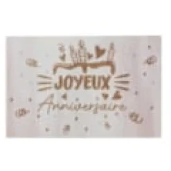Carte joyeux anniversaire gâteau