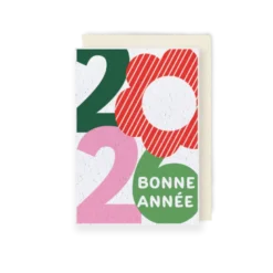 Carte à planter 2026 « 2026 bonne année »