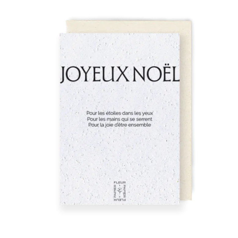 Carte à planter 2026 « joyeux noël »