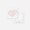Carte à planter - le cœur en fleurs