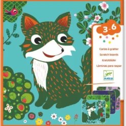 Cartes à gratter petites bêtes djeco