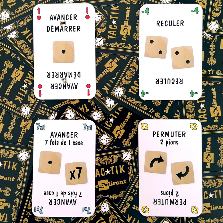 Cartes tac tik - ledélirant
