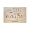 Carte super maître - merci