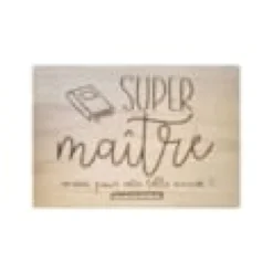Carte super maître - merci