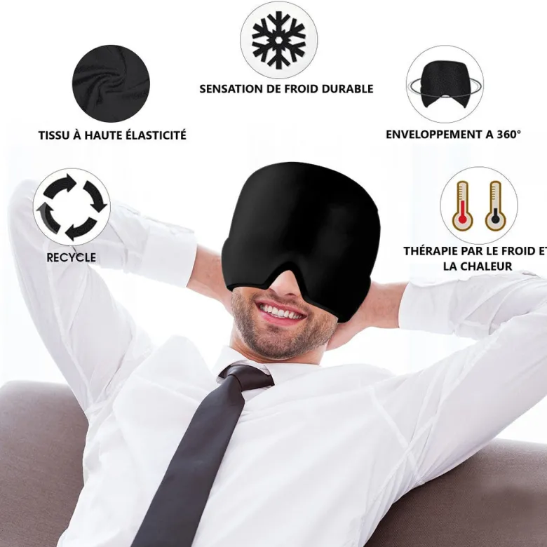 Casque de compression anti migraine