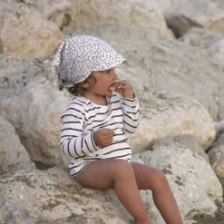 Casquette bandana bébé en bambou elodie