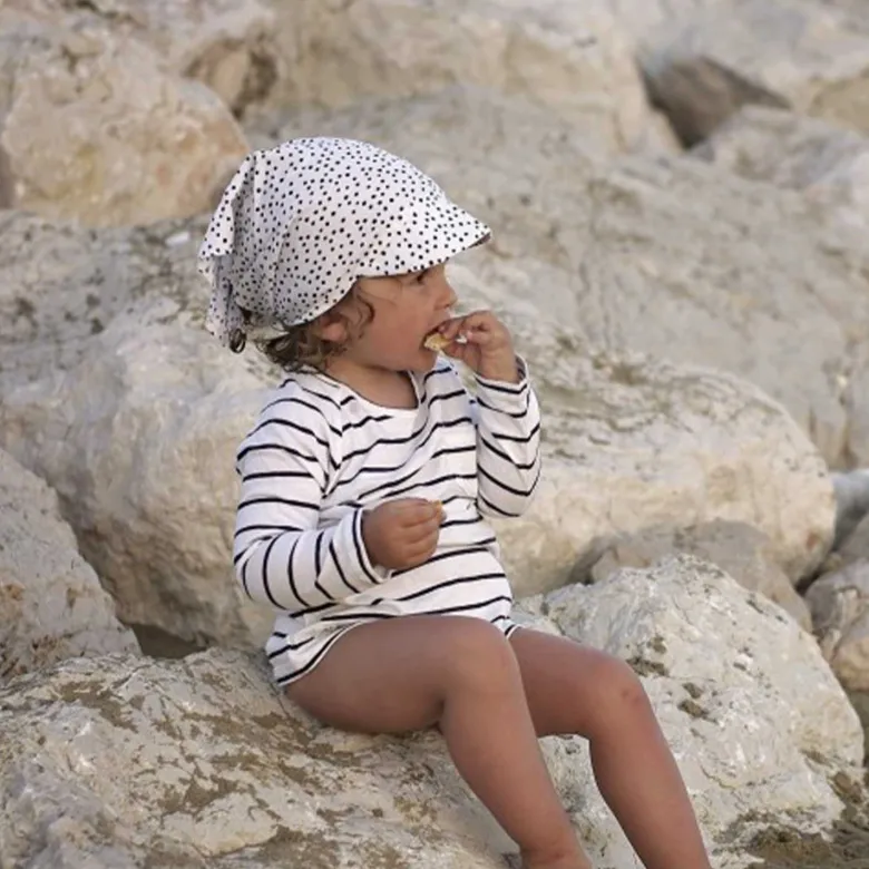 Casquette bandana bébé en bambou elodie