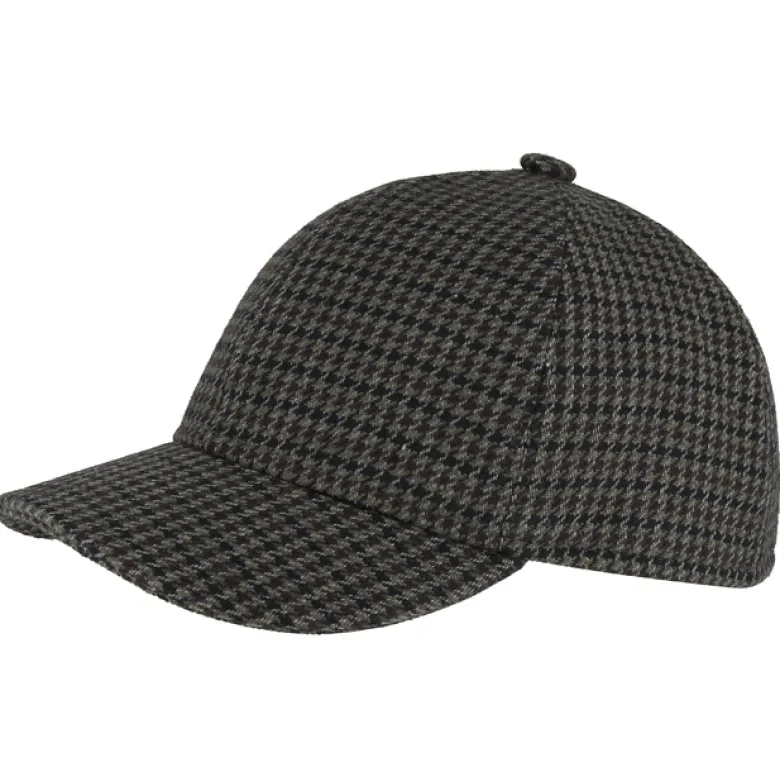Casquette carreaux laine