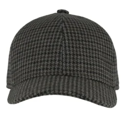 Casquette carreaux laine