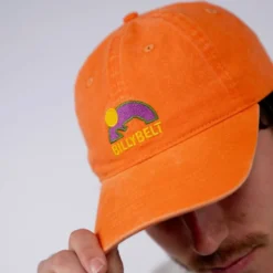 Casquette en coton orange