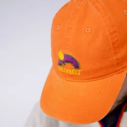 Casquette en coton orange