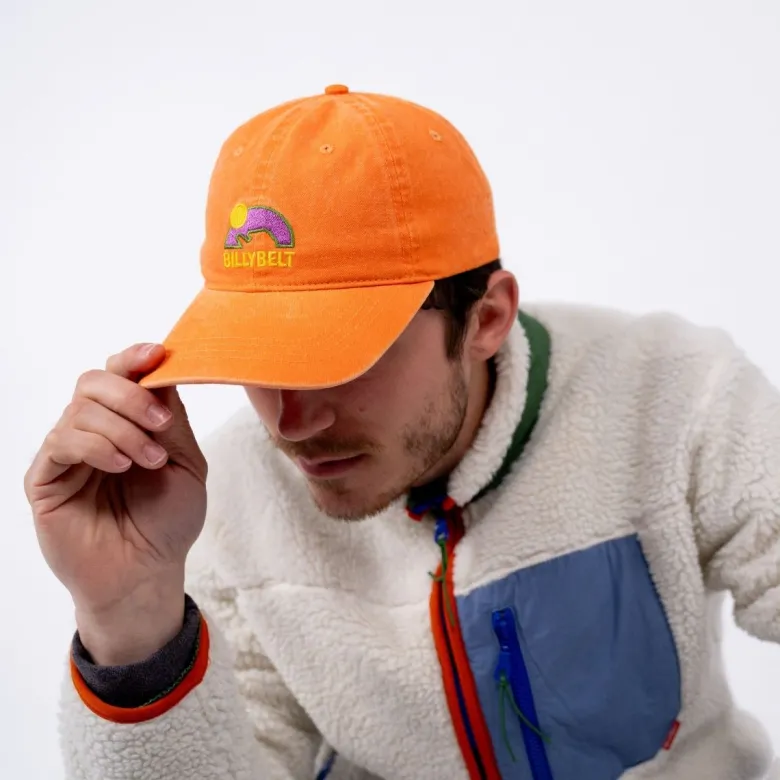 Casquette en coton orange
