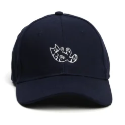 Casquette unisexe brodée chat