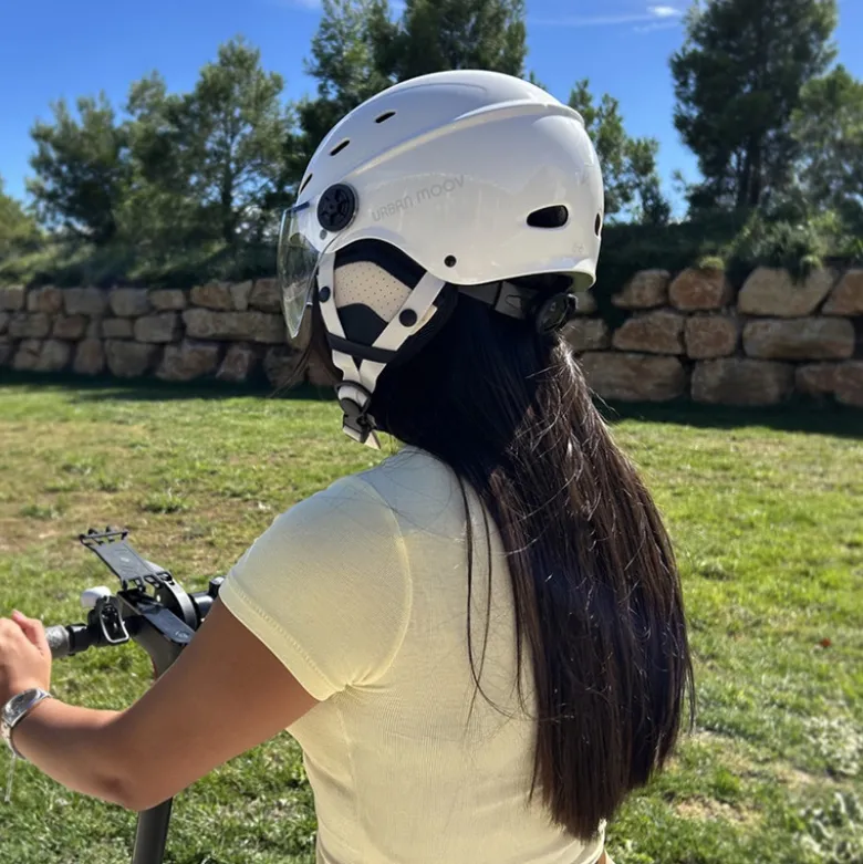 Casque vélo, taille m - blanc