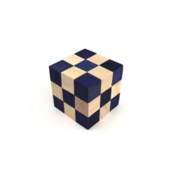Casse-tête le cube serpent s bleu
