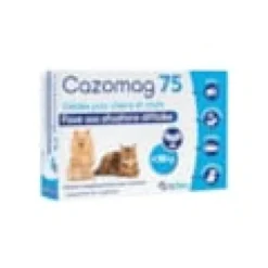 Cazomag 75 mg – Gélules Anti-stress pour Chien & Chat (< 10 kg)