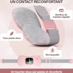 Ceinture chauffante anti douleurs menstruelles - soulage rapidement - sans fil