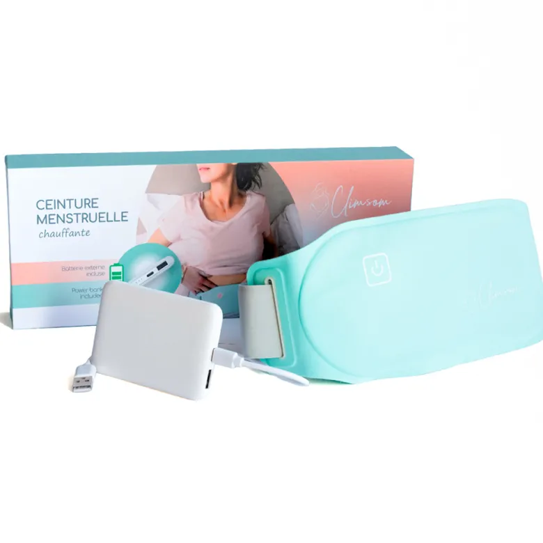 Ceinture chauffante anti douleurs menstruelles sans fil Climsom