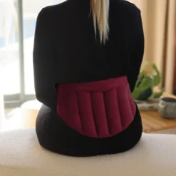 Ceinture chauffante pour lombaires Prune