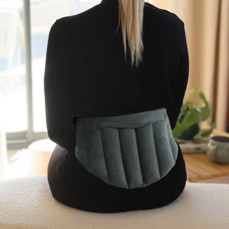 Ceinture chauffante pour lombaires Anthracite
