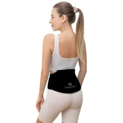 Ceinture lombaire chaud et froid icethermax - soulagement des douleurs lombaires Noir