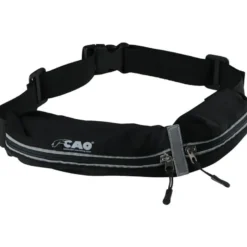 Ceinture 2 poches cao noire